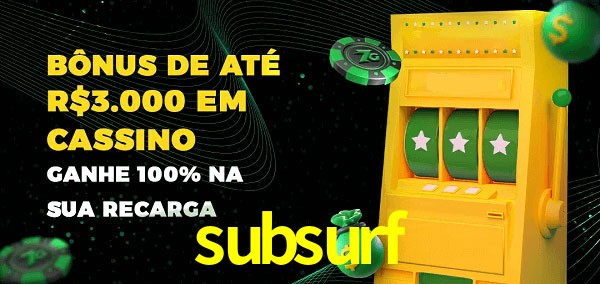 subsurf melhor bônus de depósito
